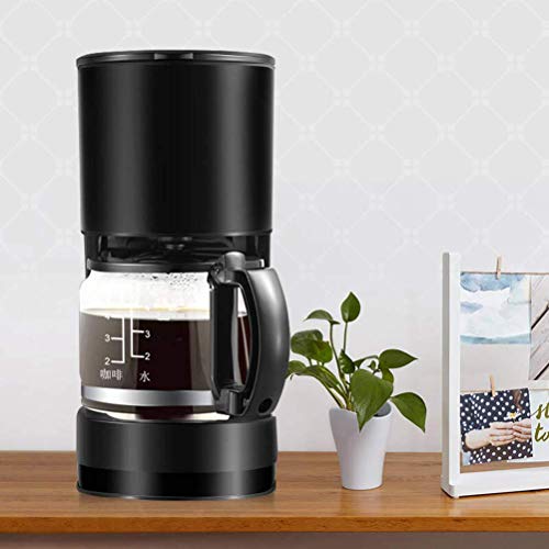DSY Filterkaffeemaschine, 0,6L Anti-Tropf-Design Abnehmbarer Filter Warm, 600W Energieeinsparung Kleiner Fußabdruck – Bild 3