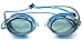 Resurge Sports Anti Fog Racing Swimming Goggles with Quick Adjust Bungee Strap (Blue Mirror)