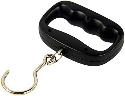 WiseField Hanging Scale 50kg/10g LCD Digital Electronic Fish Luggage Weight Hook Balance (Black)