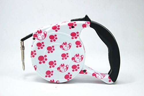 Retractable Tangle Free Dog Leash, 16-Feet for Small and Medium Dogs Up to 15kg