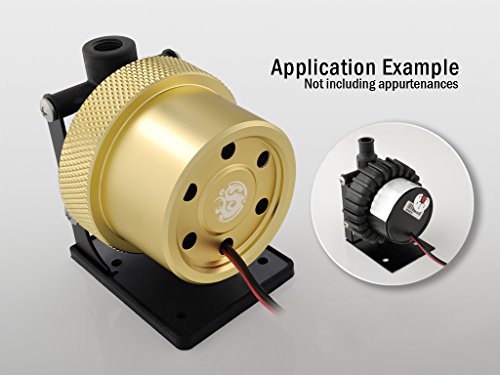 Bitspower D5/MCP655 Mod Kit, Abrasive Golden - Thumbnail 2