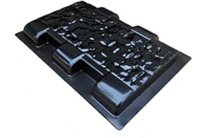 ALGONETO Irregularly Cement Mold Plastic Brick Stone Concrete Mould Garden Path Stone Pillar Mold Stepping Decorative Fence