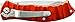 Schrade SCH221OR Liner Lock Folding Knife Drop Point Blade Orange Aluminum Handle