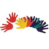 American Educational Products Hand Markers, Assorted Colors, Set of 6