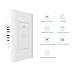 Smart Light Switch,In-wall Smartphone Remote Control Wi-Fi Light Switch Compatible With Alexa and Google Home,No Hub Required,Timing Function,Control Your Fixtures From Anywhere (Smart Switch-1PCS)