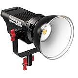 Aputure Light Storm COB 120D 135W 6000K Daylight Balanced LED Continuous Video Light CRI96+ TLCI96+ 14000lux@0.5M Bowens Mount Dual Power Supply 2.4G Remote Control 18dB Low Noise V-Mount Plate