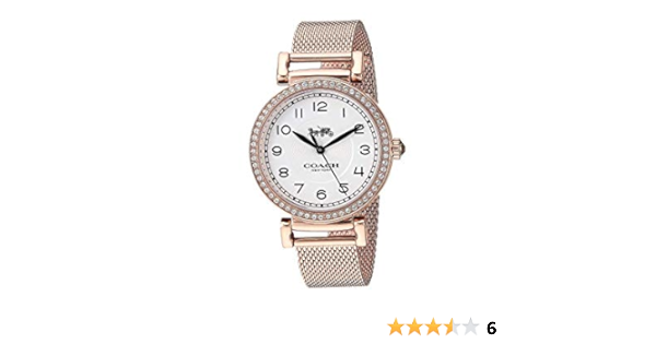 coach madison watch