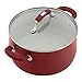 Paula Deen Savannah Collection Casserole, 5.5-Quart, Red