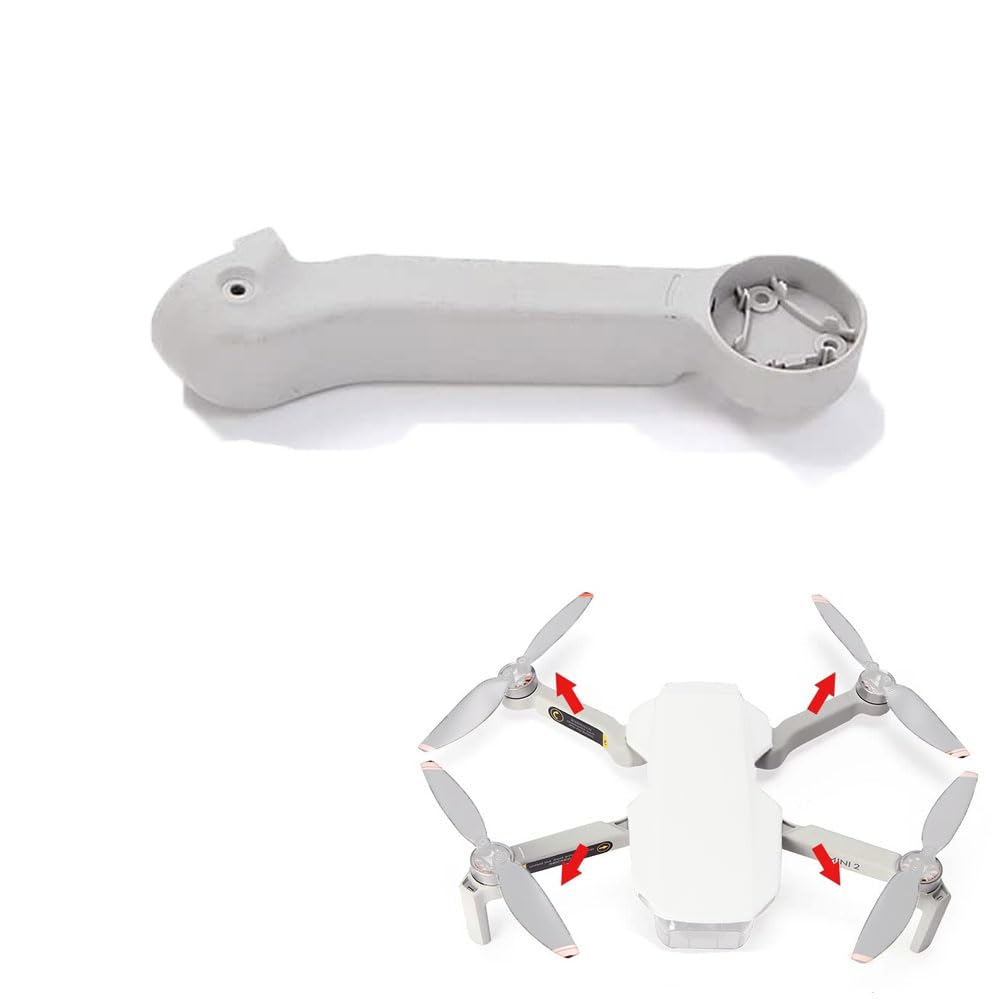 zalati Arm Shell without Motor Replacement Arms Cover Accessories Repair Parts Compatible with DJI Mavic Mini 2/ Mini SE - Back Left