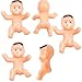 Lamoutor Mini Plastic Babies for Baby Shower Game and Ice Cube Plastic Baby 100 Pieces,1 Inch