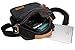 [Deal of The Day] Bagerly Business Messenger Bags Small Canvas Vintage Shoulder Bag Multi-Pockets Crossbody Work Satchel.