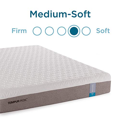 TEMPURPEDIC Cloud Prima MediumSoft Mattress, Luxury Cooling Memory Foam Layers, King, Made in