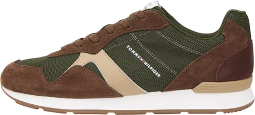 Runner Icon Mix Fm0fm05679 Low Top pour Homme, Épicéa Arctique Vert, 40 EU
