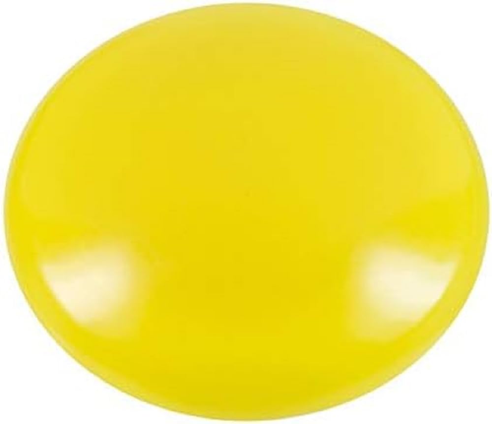 Westcott E-10811 00 Self-Adhesive Magnets 25 mm Round Yellow Pack of 10
