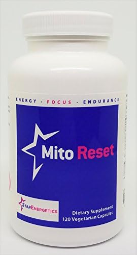 Mito Reset - 120 veg caps - 30 servings - Comprehensive Mitochondrial Metabolism Support | Gluten Free, Non GMO