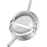 COTEY 6" Extra Large Empanada Maker Press, 2-in-1 Dough Cutter &amp; Pie Mold | 6-inch Professional Dumpling Maker Mold for Authentic Empanadas, Pierogi, Ravioli, and Mini Pies. Heavy Duty Kitchen Tool.