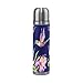 JSTEL Water Bottle Vacuum Insulated Leak Proof Double Vacuum Bottle for Hot Coffee or Cold Tea + Drink Cup Top 500ml