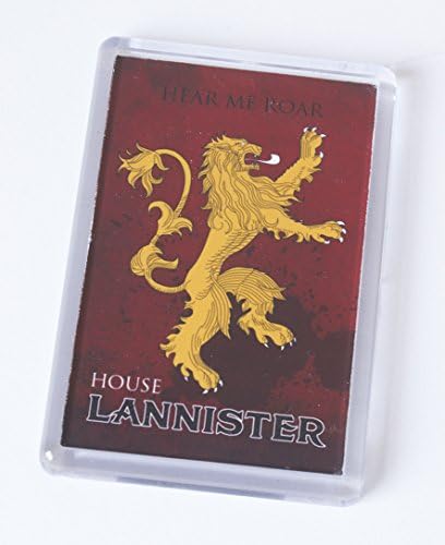 Unofficially Original Game of Thrones (House Lannister) Fridge Magnet