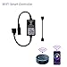 HitLights WiFi Wireless LED Controller, Alexa LED Strip Magic Home Controller – Compatible Google Home IFTTT, Working with BRG GRB 5 – 24V LED Strip Lights