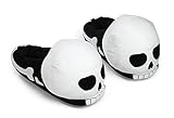 ThinkGeek Plush Skull Slippers