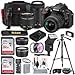Nikon D5600 DSLR Camera with NIKKOR 18-55mm + 70-300mm Lenses W/2 x 32GB Memory Card + Digital Slave Flash + Filters, Telephoto & Wideangle Lens, Xpix Lens Accessories with Deluxe Bundle