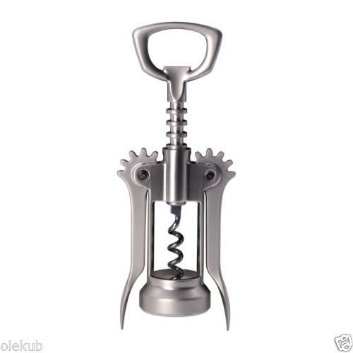 IKEA Idealisk Corkscrew Silver Color Matte Wine Bottle Opener