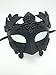 1 X New Roman Egyptian Men's Mask Ancient Greek Mardi Gras Venetian All Black Mask Halloween Ball Masquerade Mask