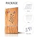 Essential Oil Diffuser Aromatherapy Diffuser Wood Grain Cool Mist Humidifier for Office Home Study Yoga Spa Travel, Auto Shut-Off and 7 Color Night Lights, 200 Milliliter Bamboo Diffuser