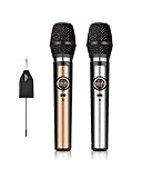 Wireless Microphone System UHF Dynamic Handheld mic with 1/4
