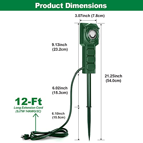 Outdoor Power Strip For Christmas Lights 
