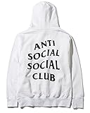 Mars NY Unisex Antisocial Social Club Hoodie Kanye West Hoodie (MEDIUM)