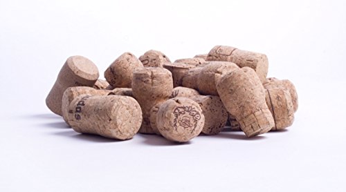 Assorted Used Real Sparkling Wine Corks for Up-cycle Crafts (25 Count)