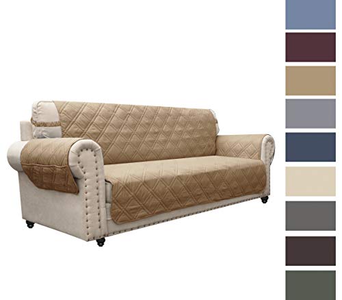 Ameritex Sofa Cover With Anti Skip Dog Paw Print 100 Water