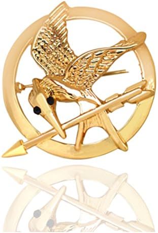GZY the Hunger Games Movie Mockingjay Prop Alloy Brooch Pin