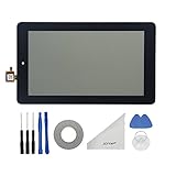 3CYYAP Replacement Digitizer Touch Screen Glass For Amazon Fire 7 2015 7-inch Tablet Black