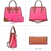 Women Designer Handbags and Purses Ladies Satchel Bags Shoulder Bags Top Handle Bags w/Matching Wallet