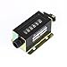 uxcell Counting Range 0-999999 6 Digits Spring Pull Rod Mechanical Counter