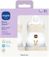 MAM Easy Start Anti-Colic Bottles 2 Pack 160ml Linen Shell view 7