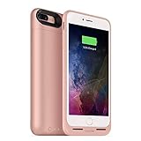 mophie juice pack wireless  - Charge Force Wireless Power - Wireless Charging Protective Battery Pack Case for iPhone 7 Plus – Rose Gold (Certified Refurbished)
