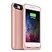 mophie juice pack wireless  - Charge Force Wireless Power - Wireless Charging Protective Battery Pack Case for iPhone 7 Plus – Rose Gold (Certified Refurbished)