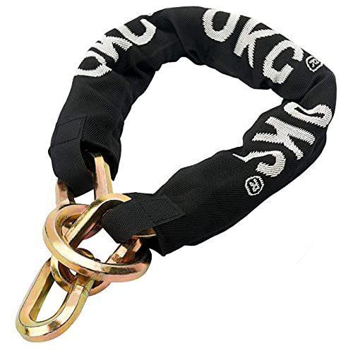 OKG Maximum Heavy Duty Security Chain and Lock Bike Chain 2.6 Foot x 15