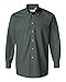 Van Heusen - Men's Solid Silky Poplin >> XL,BAYLEAF