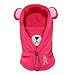 Boys Girls Winter Warm Windproof Balaclava Hat Ski Riding Face Mask Fleece Neck Warmer (Rose Red)
