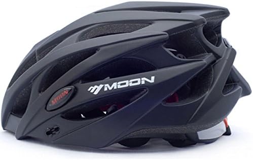Riding Equipment Mountain Riding Unisex Helmet Bike Helmet MTB Road Bike Bicycle Cycling Helmet Safety Head Protector Ultralight and Integrally Molded 21 Air Vents Size Medium (Black)