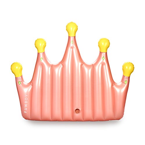 FUNBOY Giant Inflatable Crown Lounger Pool Float