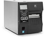 Zebra ZT41042-T010000Z Model ZT410 Industrial Direct Thermal/Thermal Transfer Printer, 203 dpi Print Resolution (8 dots/mm), USB 2.0 High Speed, RS-232 Serial, 10/100 Ethernet, Bluetooth 2.1, USB Host