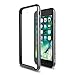 iPhone 7 Case, CaseCrown Clarity Metallic PC & TPU Case (Space Gray) - Scratch Resistant