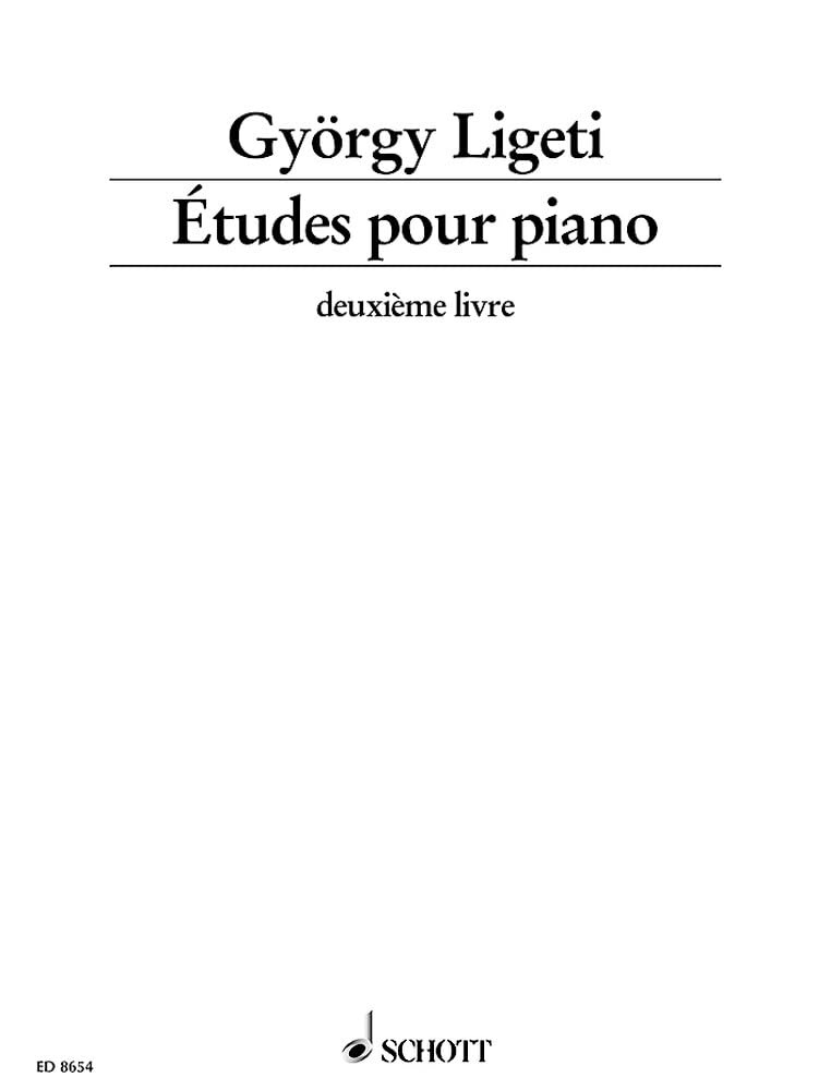 Etudes Pour Piano - Volume 2: deuxième livre. piano.