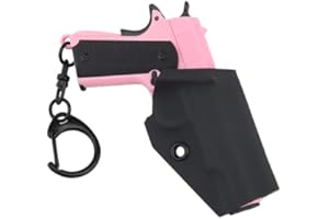 LANCER TACTICAL Tactical Detachable Mini 1911 Airsoft Pistol Keychain with Holster