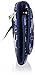 Vera Bradley Women's Cotton Trifold Wallet, Cobalt Tile, One Size